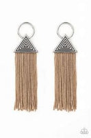 Oh My GIZA- Brown Post Earrings